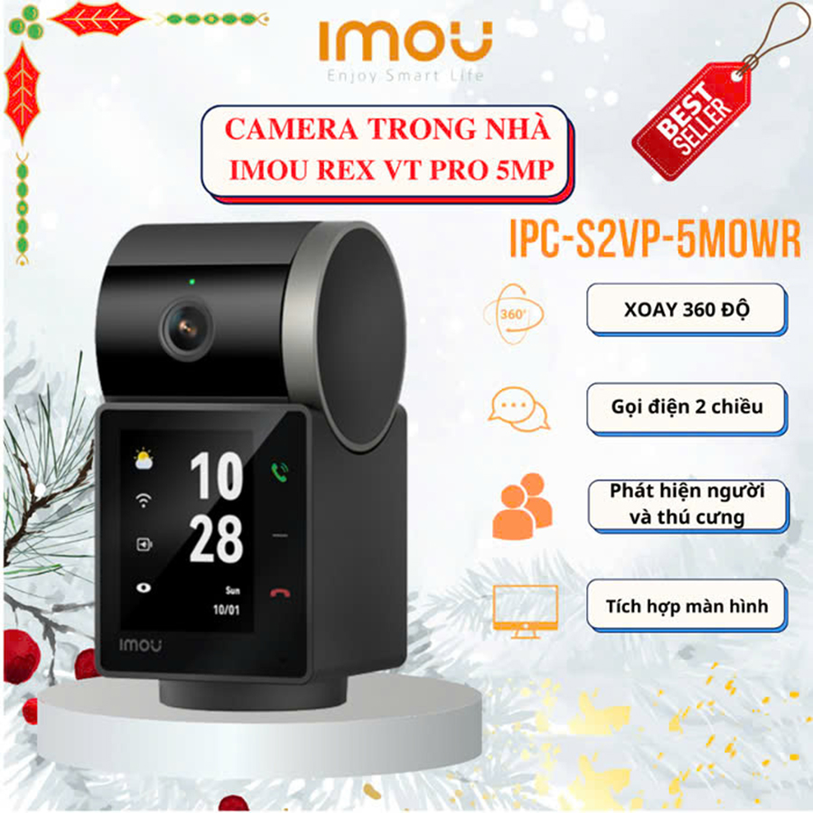 Camera  WIFI 5.0MP (gọi video 2 chiều) S2VP-5M0WR (Chính Hãng)